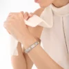 Bvlgari Tubogas armband i guld och stål Bvlgari Tubogas armband i guld och stål
