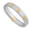 Bvlgari Tubogas armband i guld och stål Bvlgari Tubogas armband i guld och stål