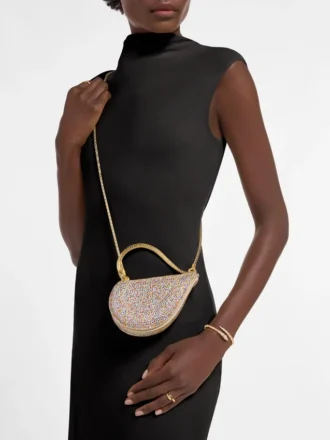 Serpenti Cuoricino Mini-handväska med handtag