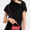 Serpenti Cuoricino Mini-handväska med handtag Serpenti Cuoricino Mini-handväska med handtag