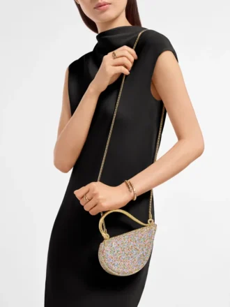 Serpenti Cuoricino Mini-handväska med handtag