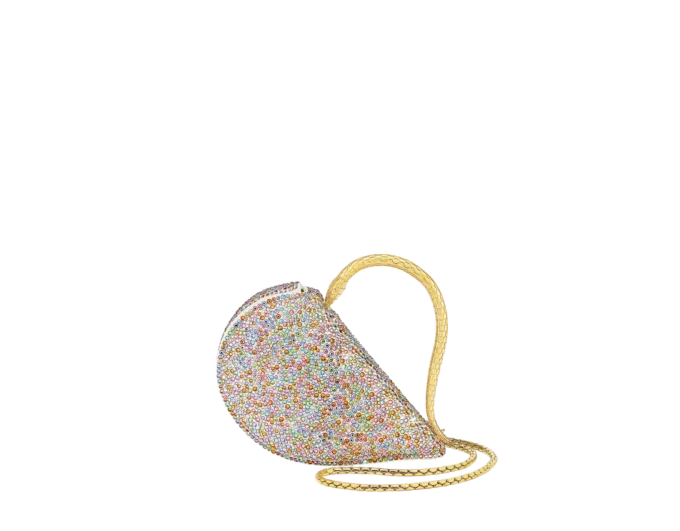 Serpenti Cuoricino Mini-handväska med handtag Serpenti Cuoricino Mini-handväska med handtag