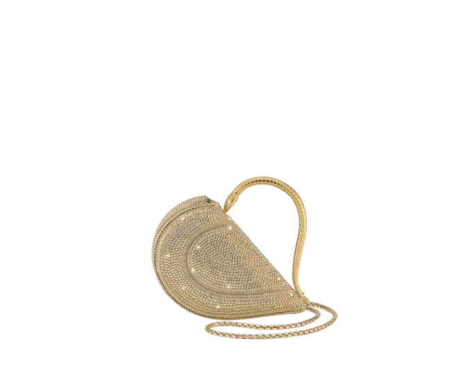 Serpenti Cuoricino Mini-handväska med handtag Serpenti Cuoricino Mini-handväska med handtag