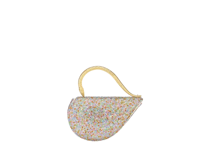 Serpenti Cuoricino Mini-handväska med handtag Serpenti Cuoricino Mini-handväska med handtag