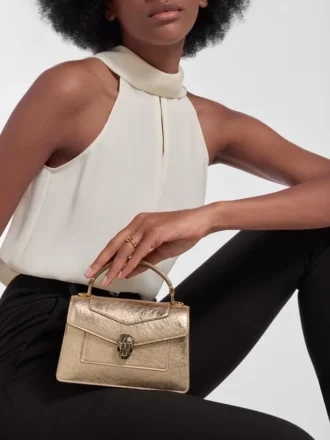 Serpenti Forever Mini-väska med handtag