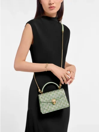 Serpenti Forever Mini-väska med handtag